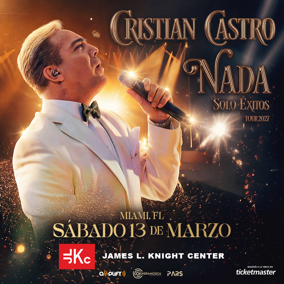 Cristian Castro concert in Miami