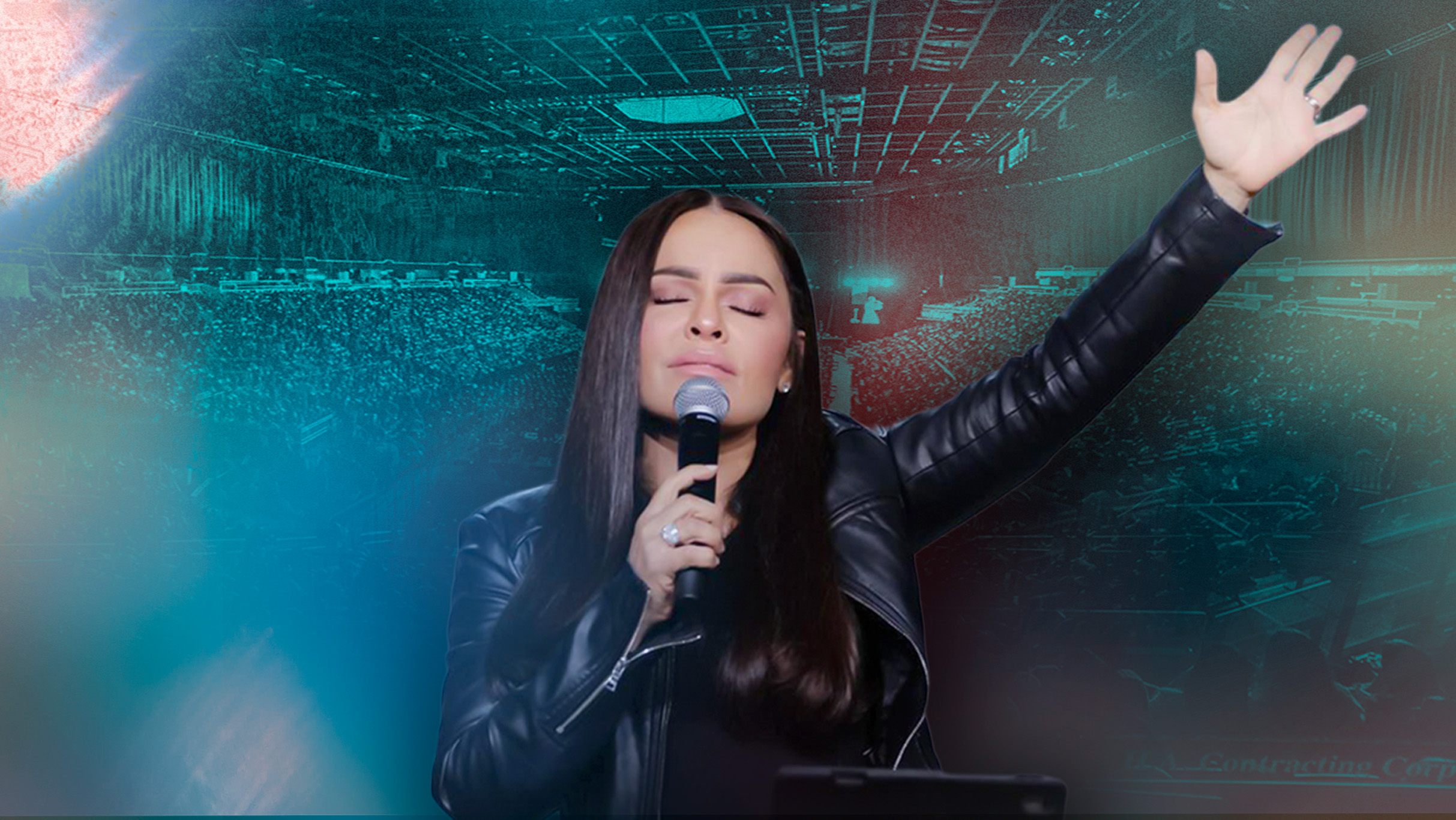 Yesenia Then live at the James L. Knight Center in Miami