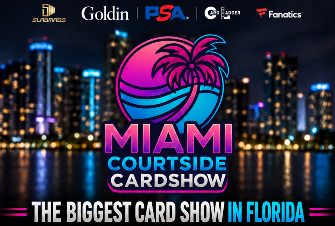 Courtside Cardshow Miami at James L. Knight Center, October 2–4, 2026